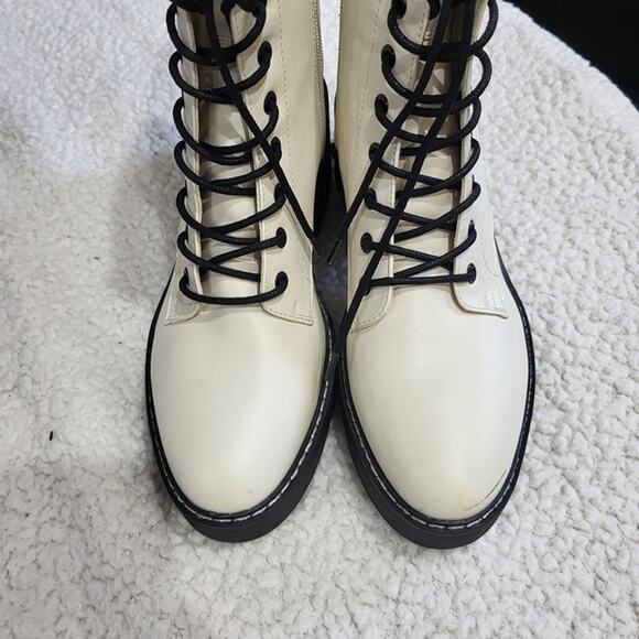 NWOB Nine West Women's Denie Combat Boot size 11 - Picture 3 of 5